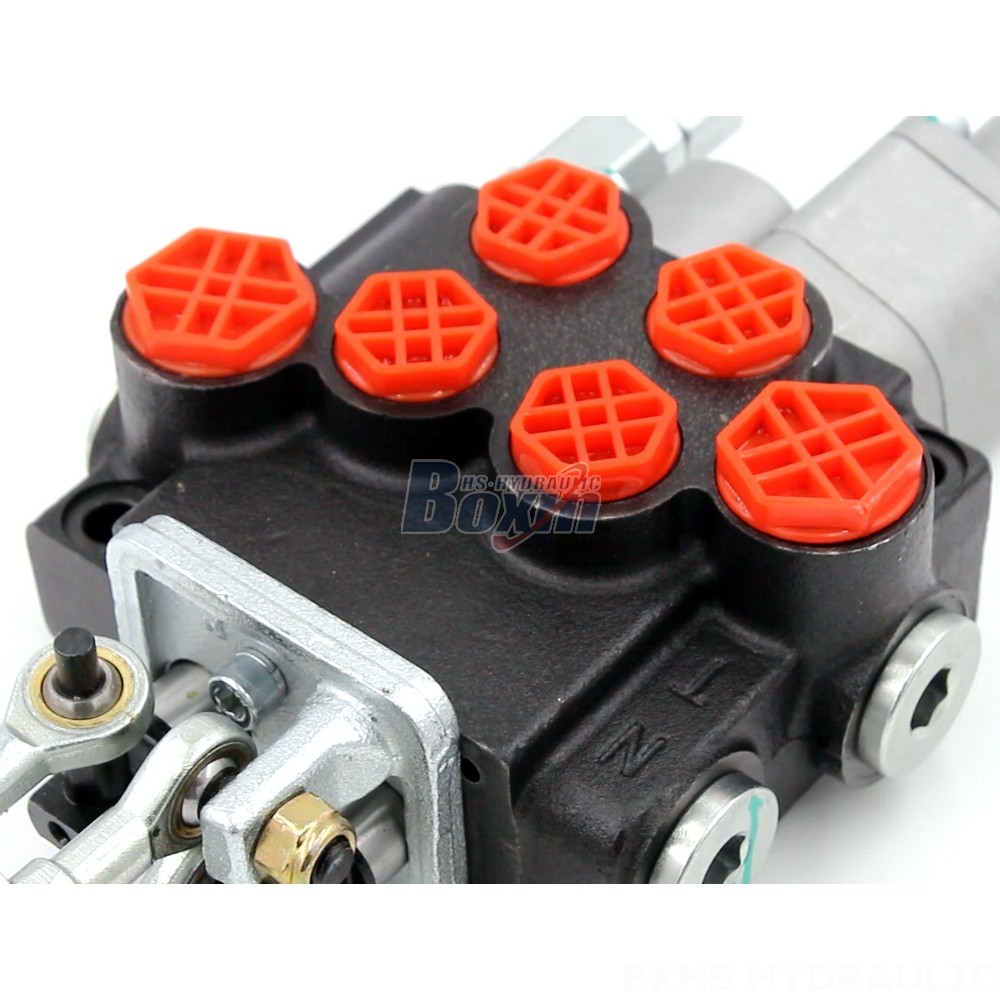P40-G12-G38-OT-QTW Manual and Joystick 2 Spool Monoblock Directional Valve | Manufacturer & Global Supplier detail image